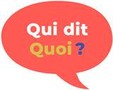 Qui dit quoi ? Image 1